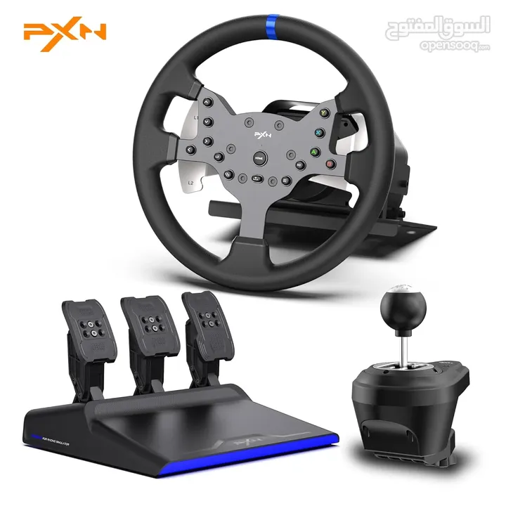PXN V99 Gaming Racing Wheel, Driving Force ستيرنج بي اكس ان بعطيك شعور حقيقي بالسيارات