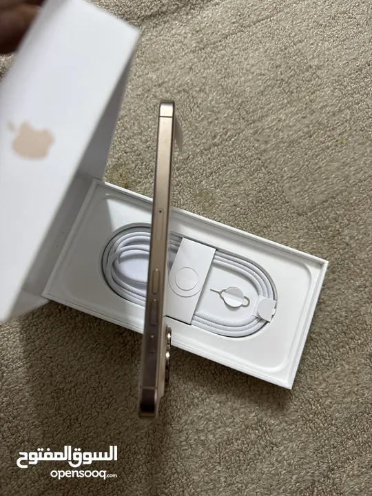 iPhone 16 Pro Max  آيفون 16 برو ماكس   تيتانيوم صحراوي  جديد  مقاومة الطرطشة والماء والغبار