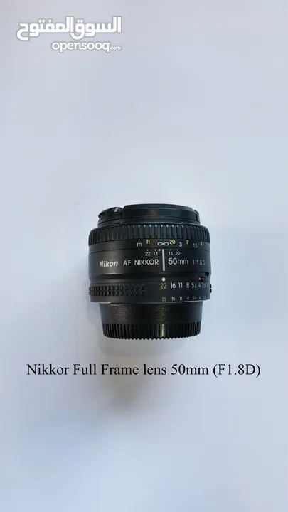 Nikon Lenses In Great Condition