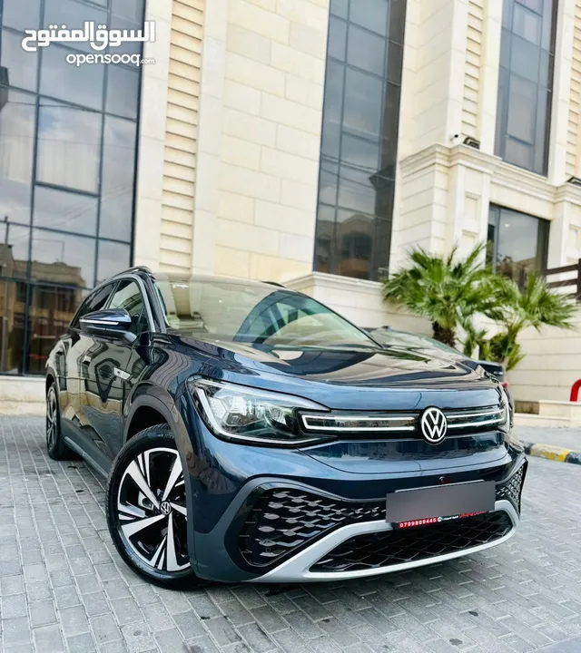 Volkswagen ID6 Crozz Pro 2022VIP اوتوسكور A+ ممشى قليل  فل كامل اعلى صنف