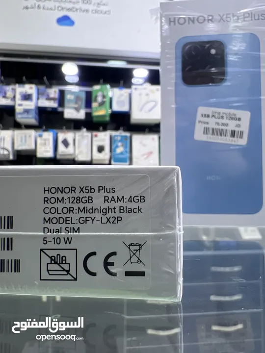 Honor X5b Plus (128 GB / 4 GB RAM ) هونر  الجديد بكفالة الوكيل الرسمي سنة سيل اڤينيو جديد مسكر