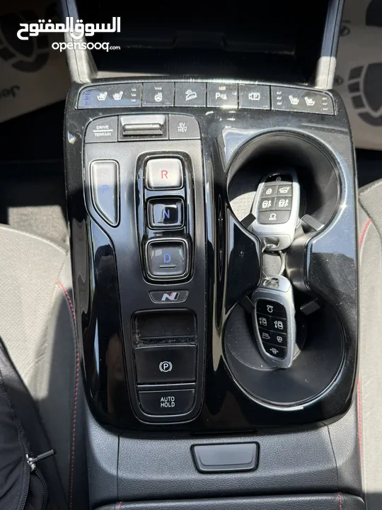 هونداي توسان NLine ترخيص 2022 محرك 1600 هايبرد plug in/يقطع على الشحنه 52 كيلو متر