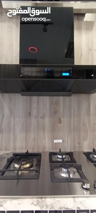 شفاط مطبخ تصميم أنيق وحصري نوع MS قوة شفط عالية إضاءة LED فلاتر سهلة الفك حرق سعر 99د فقط لفترة