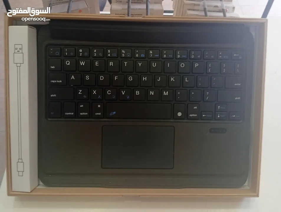 كيبورد بلوتوث  + ماوس touchpad