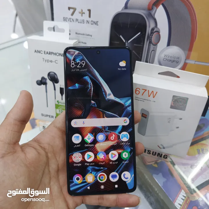 16ram 256g poco x5 pro 5g مستخدم اخو الجديد