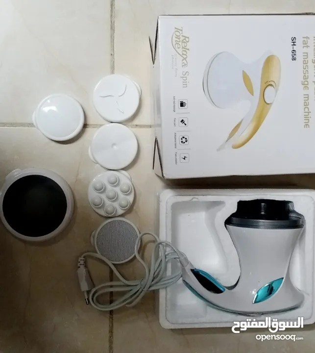 جهاز المساج 5 رؤوس المطور ريلاكس تون مطور  جهاز مساج و تدليك الجسم و العضلات رجاج التدليك relax tone