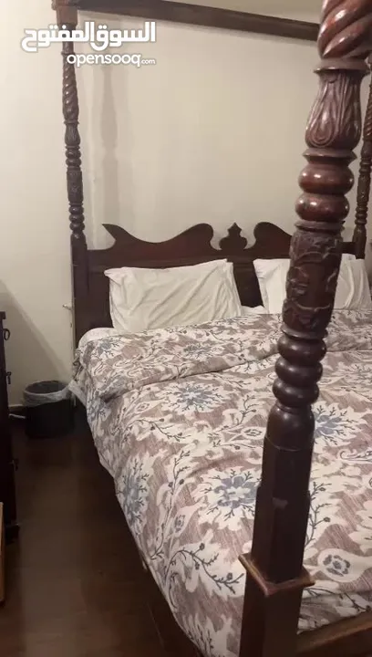 غرفة نوم خشب هندي سوليد