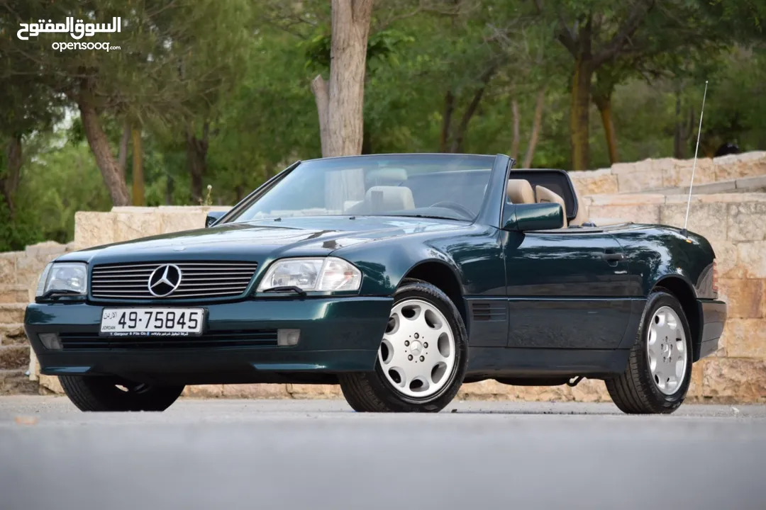 Mercedes SL320 1995 بحالة الوكالة