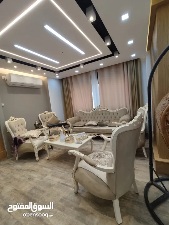 شقة مرتب مفروشة للإيجار في البيرة تل النصبة قرب بكدار ومشتل قلقيلية