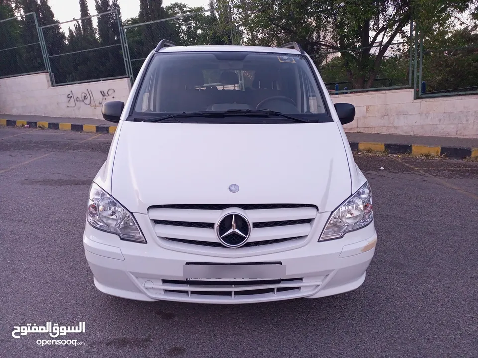 باص مرسيدس فيتو VITO  نخب اول 2011 توماتيك بحال الوكالة فل بطاين شركة الاصلي