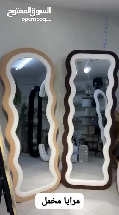 مرايا مخمل بشكل خرافي للبيت