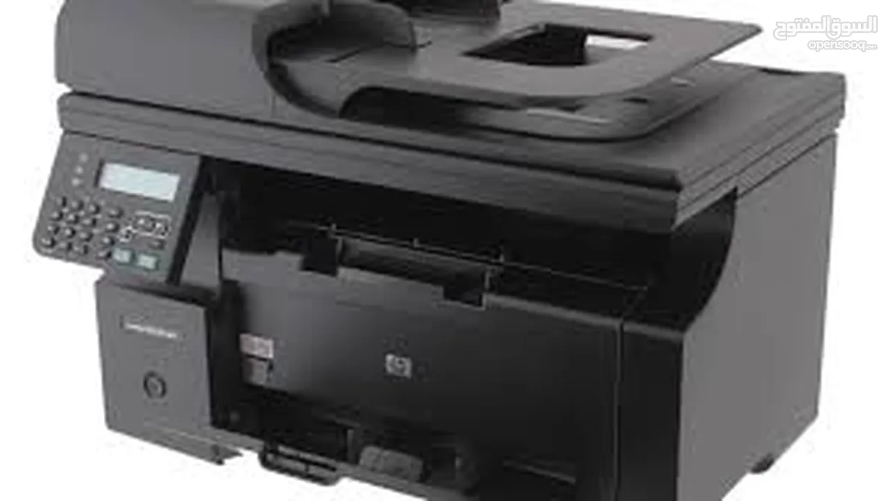 طابعه ليزر بدون حبر hp جديد مستخدم اسبوع ما بلزمك حبر ابدا بس حط وراقك وطبع فيها بلوتوث وسلك كل شي