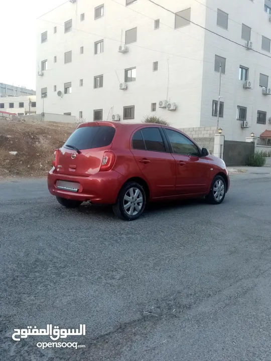 نيسان ميكرا موديل 2020 لون خمري ميتالك فحص كامل
