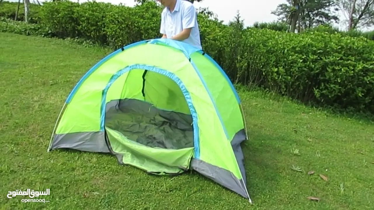 خيمة لشخص أو شخصين pop up tent جديدة غير مستعملة.