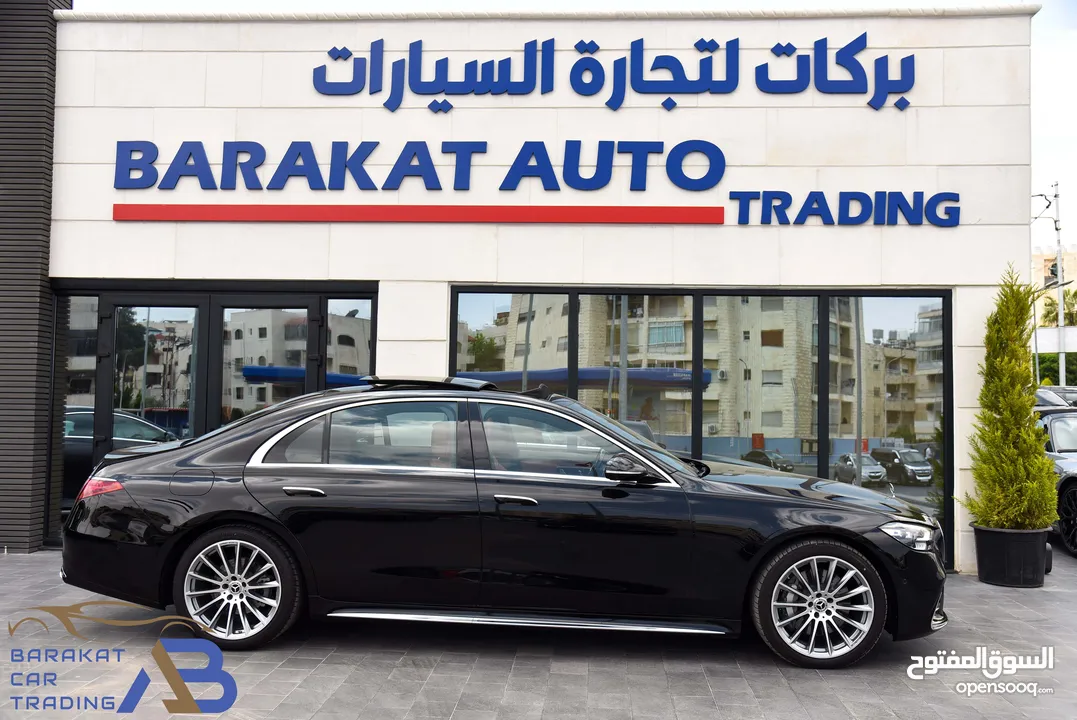 مرسيدس اس كلاس وارد وكفالة الوكالة 2022 Mercedes S450 4MATIC AMG Kit Mild Hybrid