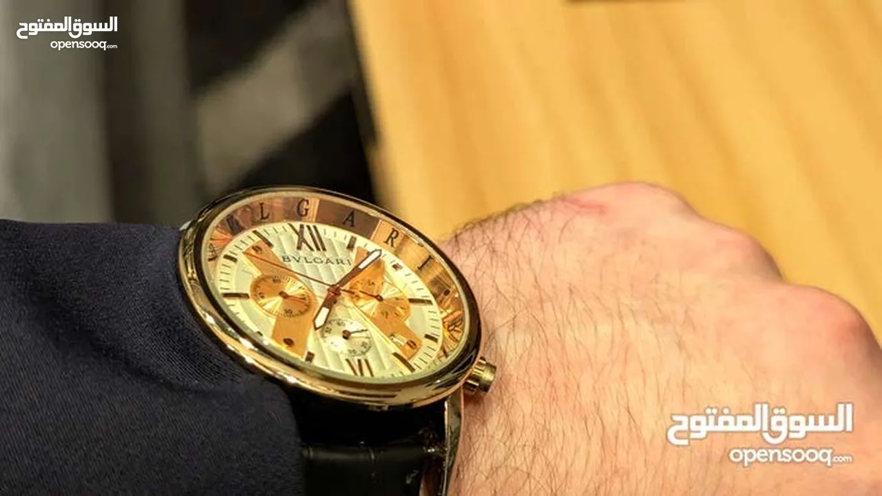 ساعة bvlgari الفاخرة . بولغاري