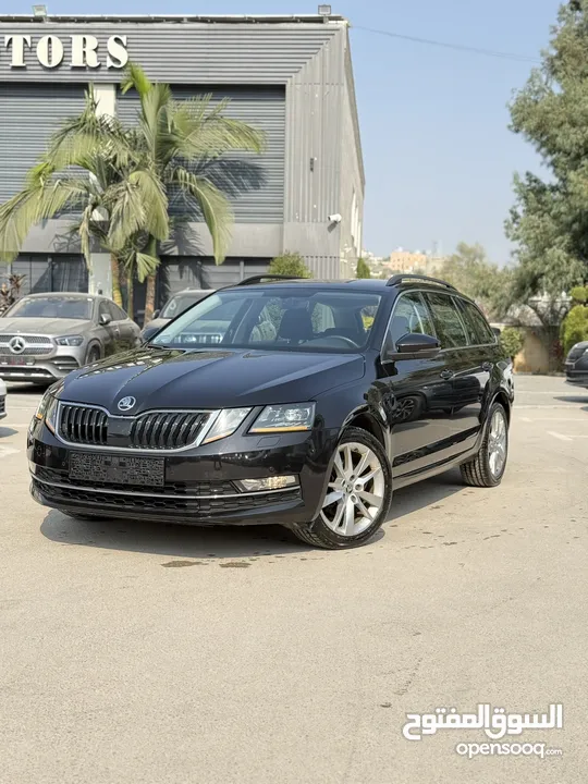 سكودا اوكتافيا ستيشن ترخيص 2020 محرك 2000 ديزل حصان 150 اوتوماتيك