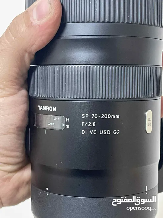 مع   canon 6dll  70/200 tamron