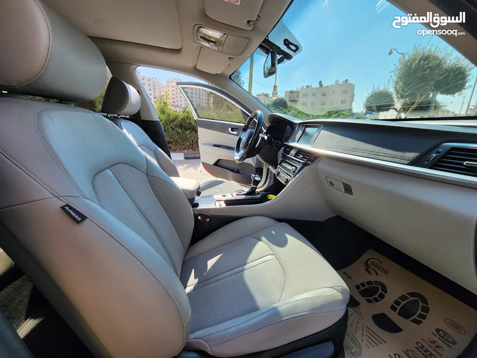 Kia Optima 2018 — لون أبيض لؤلؤي تحفة