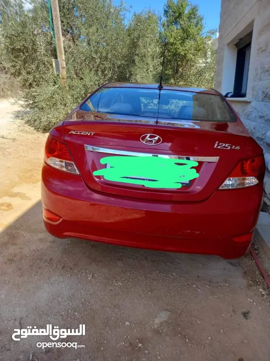 هيونداي اكسنت 2013 فتحة سقف محرك 1600 للبيع