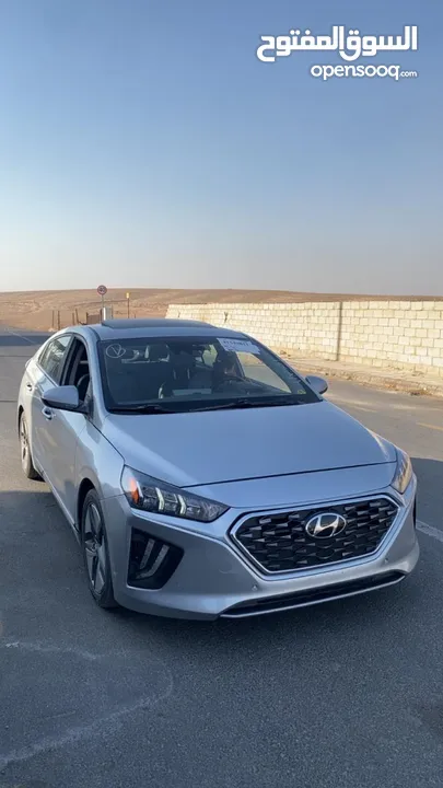 بسعر مغري 15700 مجمركه او بدون جمرك للبيع  هيونداي ايونيك فتحه فل كامل ليمتد أعلى صنف 2020
