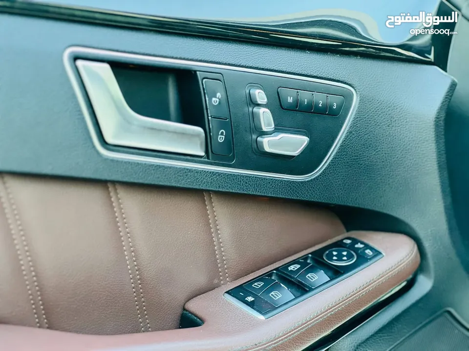 مرسيدس E200 موديل 2014 AMG فل كامل اعلى صنف فحص كامل 7 جيد السياره بحالة الوكالة