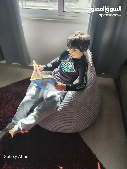 بفات beanbags  لالعاب البلايستيشن والقراءة وتكملة اعمال الكمبيوتر