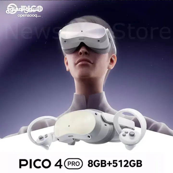 PICO 4 PRO Smart VR (XR) Headset 8GB+512GB FOV 105° 4K AR Headset Glasses