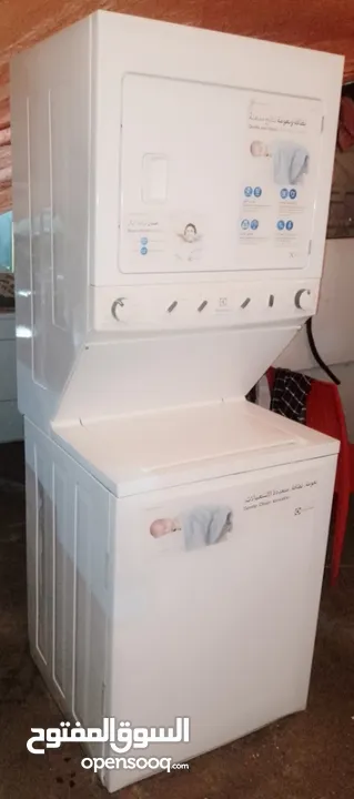 ELECTROLUX  Stackable Washer + Dryer