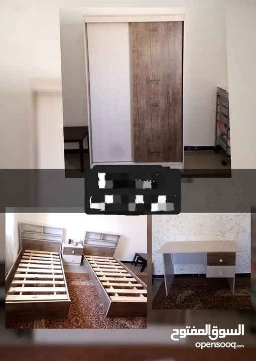 غرف نوم شبابية وبناتية تفصيل للبيع