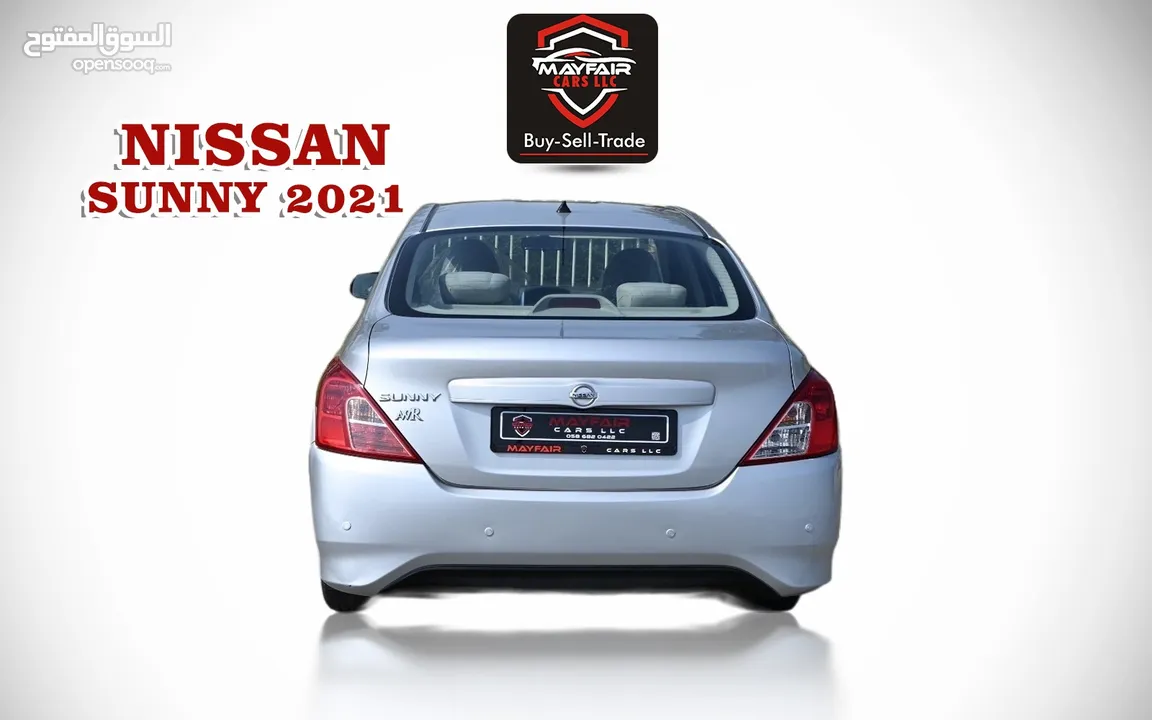 0% DP - BEST DEAL - NISSAN SUNNY SV 2021- 1.5L V4 FWD - LOW MILEAGE - FIRST OWNER