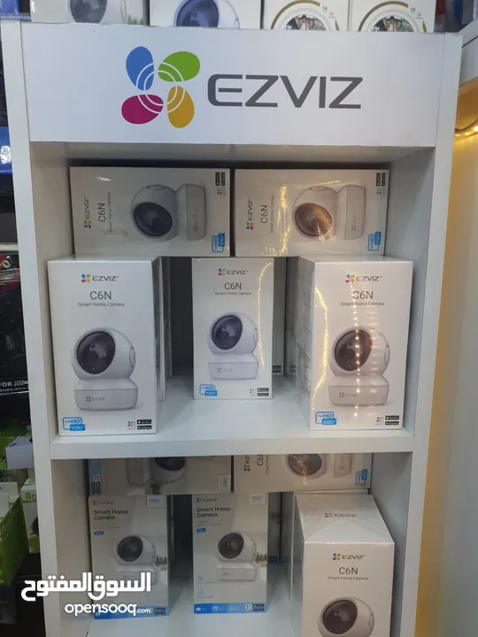 كاميرا مراقبة داخلي 360 EZVIZ C6N H6c للاطفال و الخادمات والمنزل والمحلات والشركات