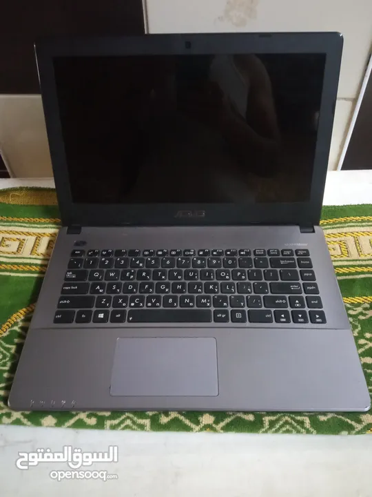 لابتوب asus i5جيل رابع ع رام 8وهارد 700gb في حز بشاشة ع200