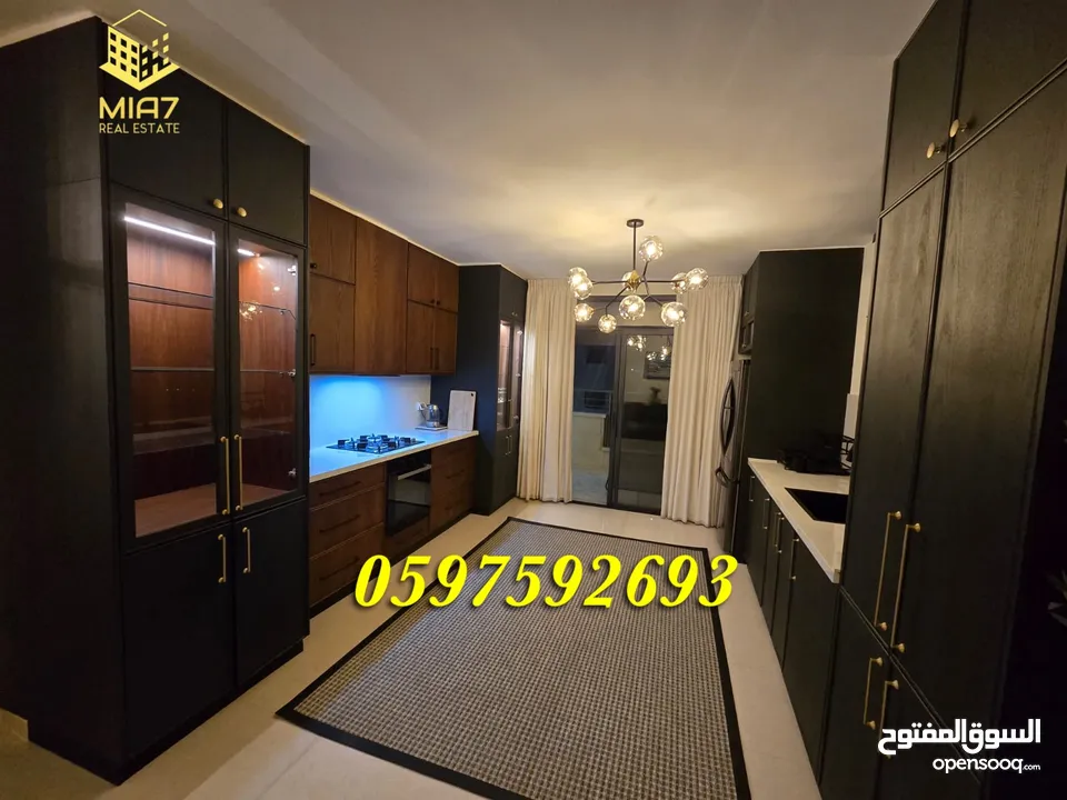 شقة فاخرة مفروشة للإيجار رام الله - الطيرة ( بطن الهوى ) قرب اسكانات طيبة 1 و 2