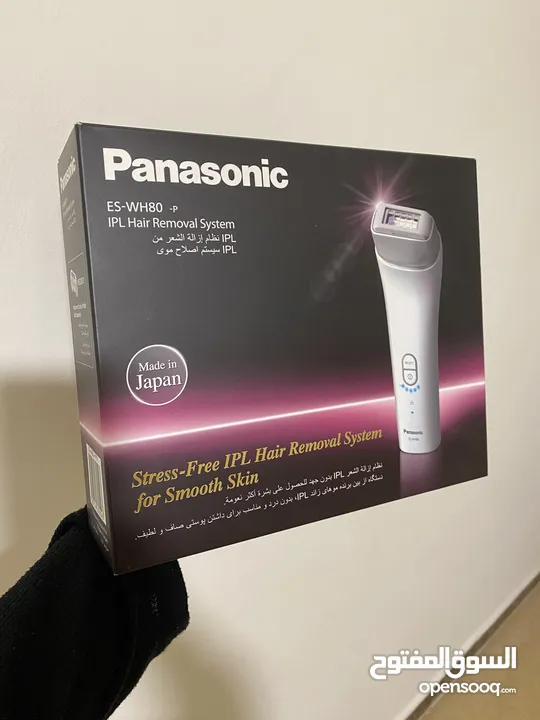جهاز ليزر باناسونك panasonic لازالة شعر الجسم فقط (بدون الوجه)
