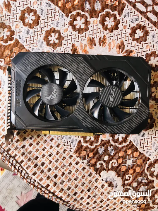 كارت شاشه او سي اسوس تي يو اف للالعاب جي فورس GTX1650 سعه 4 جيجا GDDR6