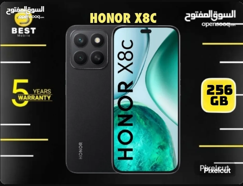 متوفر الأن فل بكج جديد هونور اكس 8 سي /// Honor X8c 256G NEW