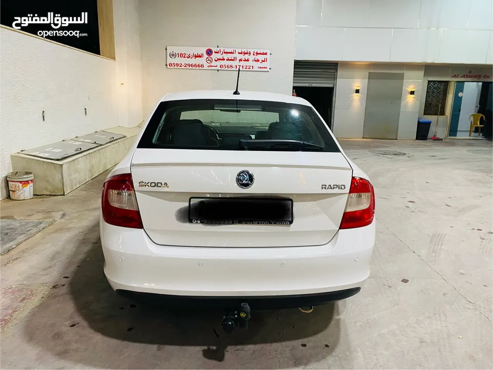 سكودا ربيد ترخيص 2016