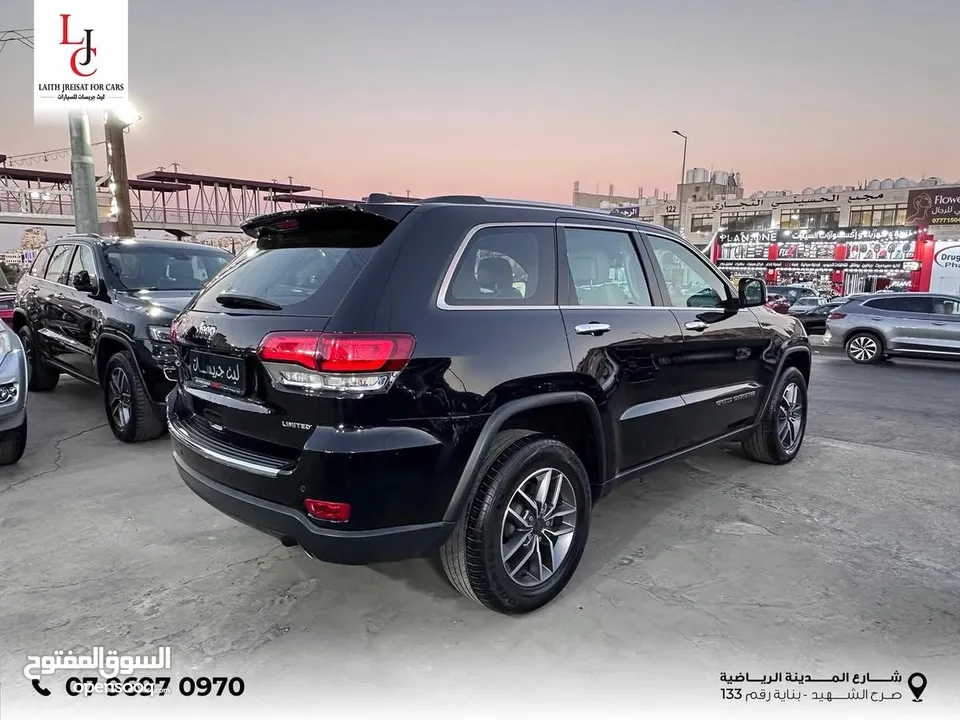 ‎جيب جراند شيروكي ليمتد دفع رباعي V6 3.6L اعلى صنف 2021 ‎‏Jeep Grand Cherokee Limited