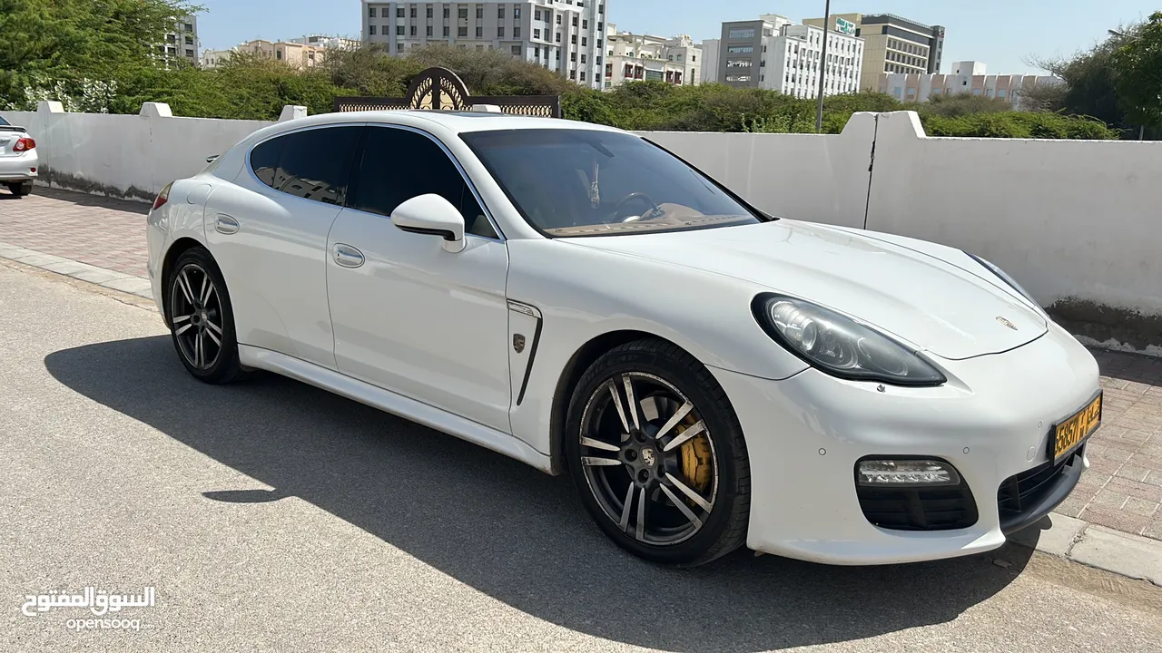 Porche Panamera white color 2012 in immaculate condition for immediate Sale.