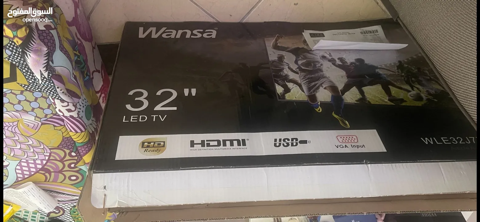 بيع تليفزيون ونسا واخر 32بوصة ب50دينار
