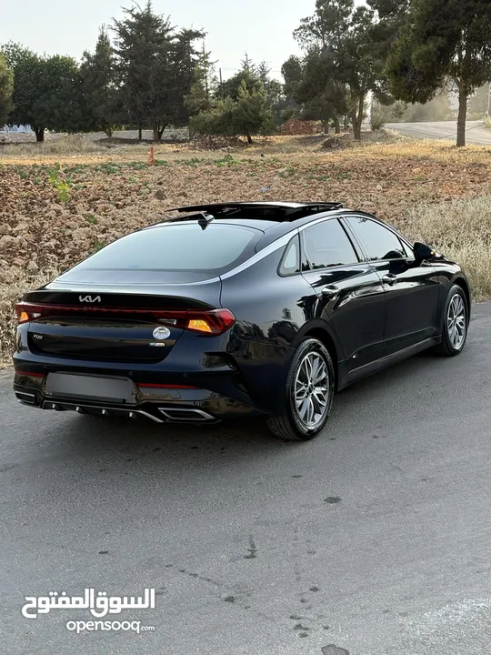 كيا KIA K5 2022 فل اعلى صنف بنوراما وارد كوري جمرك جديد مواصفات خاصة من الشركة كاش او اقساط باقل سعر