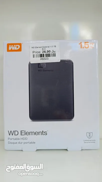 WD Element 1.5TB Portable Hard Disk Drive