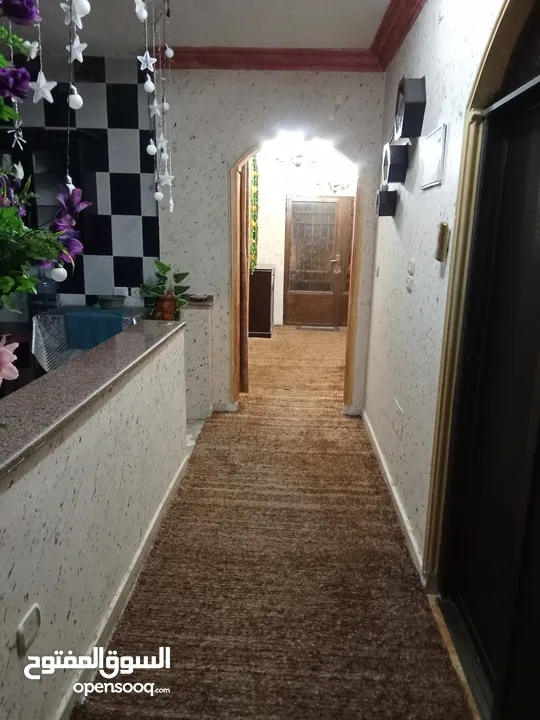 بيت مستقل على المطل (طابق واحد) مفروش/ للايجار يومي واسبوعي على الشارع مباشرة بمنطقة هادئة وراقية