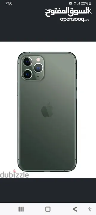 iPhone 11 Pro With Facetime Midnight Green 256GB 4G LTE