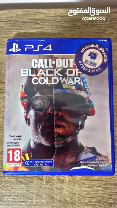 سيدي call of duty البلاستيشن 4 بحالة ممتازة
