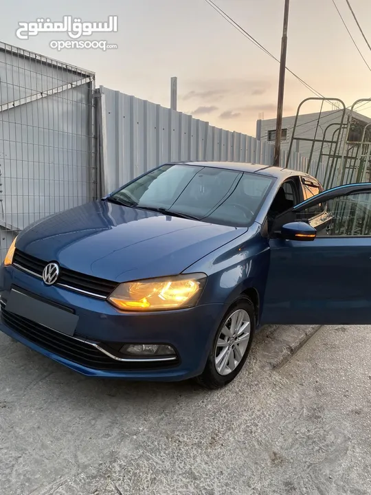 بولو انتاج وترخيص 2015 ماتور 1200 TSI  جير عادي قطارة بالمصروف لعبة بوضع الشركة