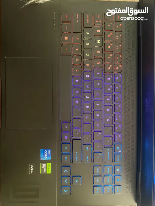 HP OMEN i7 13620H, 16GB Ram, 1TB NVMe SSD, NVIDIA RTX 4060 حالة  HP OMEN TPN-C167 Gaming Laptop