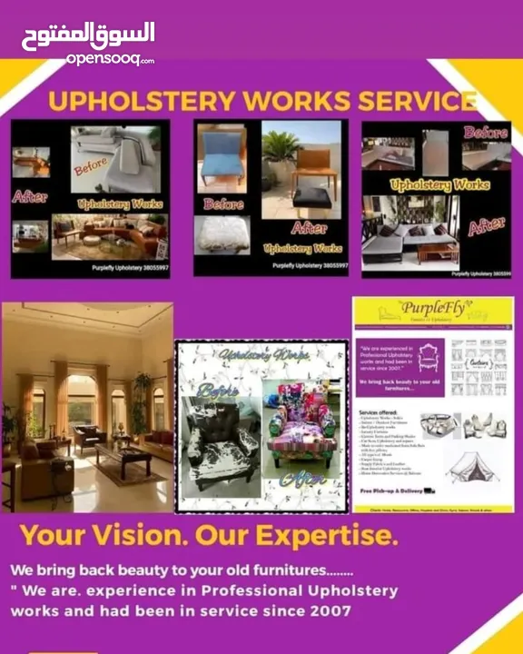 Upholstery Work Service