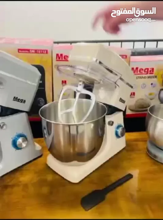 عجانة كهربائية ماركة MEGA الاصلية اكبر حجم 10 لتر كفالة لمدة عام